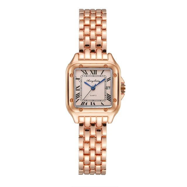 Olivia | Luxe Fyrkantigt Armbandsur