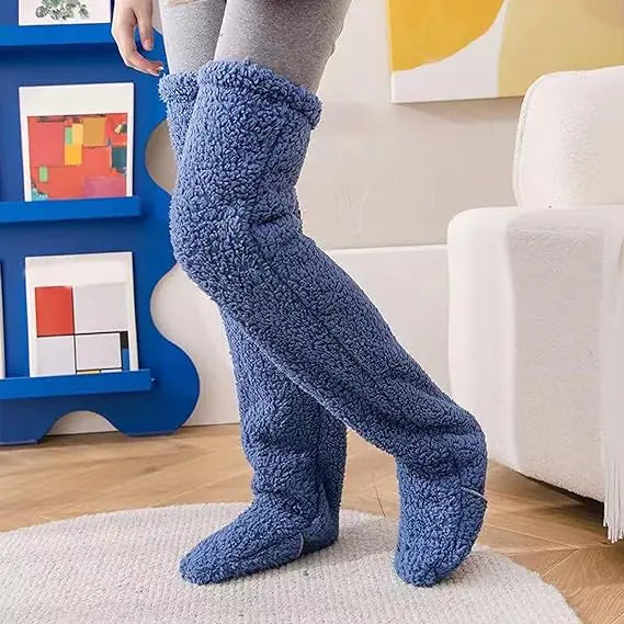 Lily | Cozy Fuzzy Strumpor