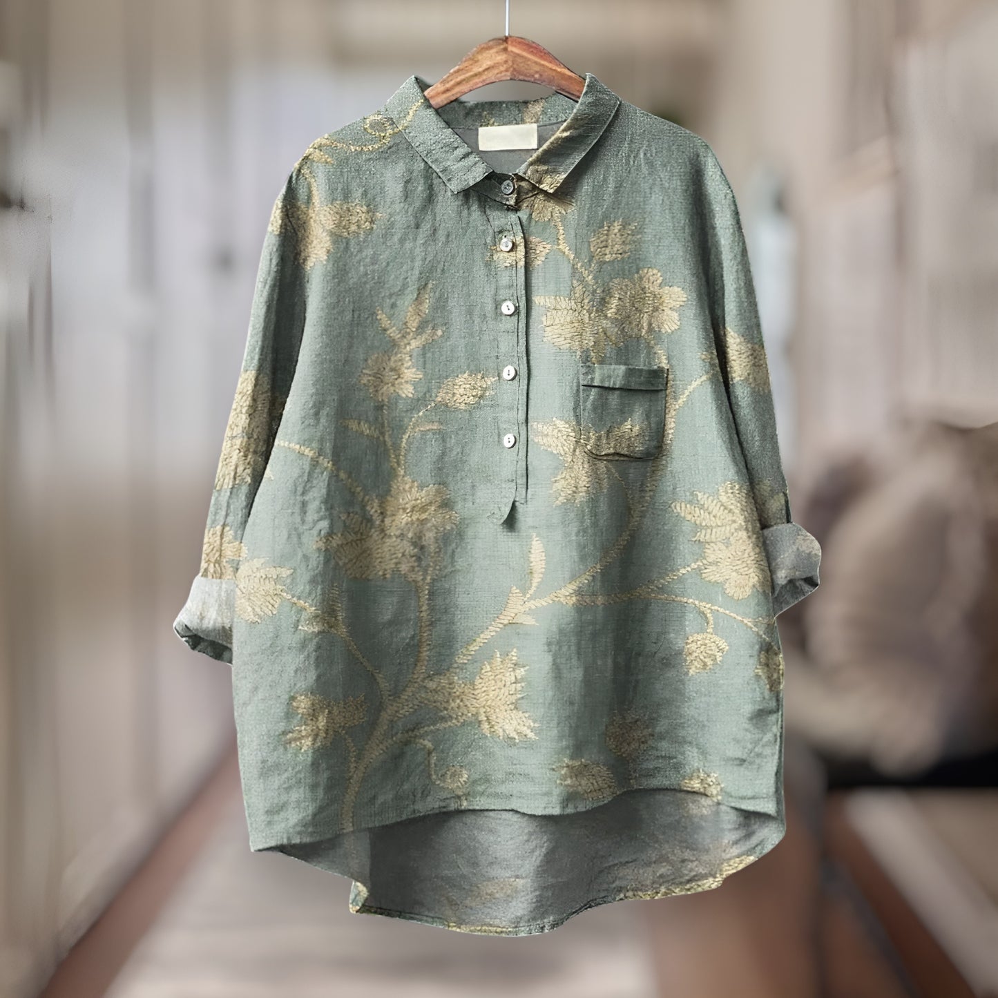 Ebba™️ | Blommig elegans i tidlös design