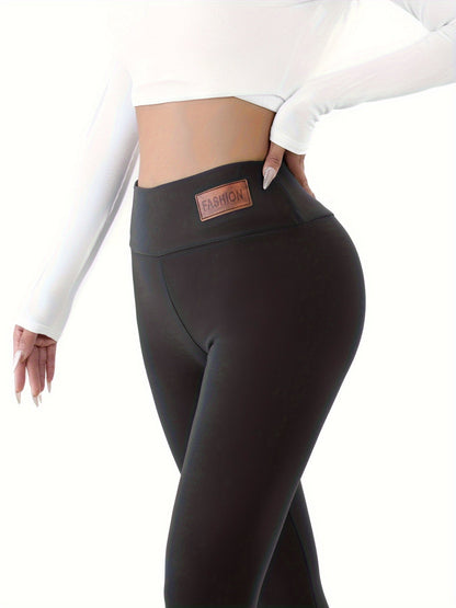 Malin | Fleece-fodrade leggings för en varm och stilfull vinter