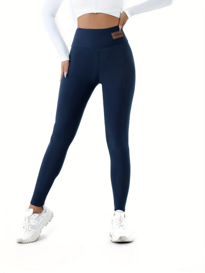 Malin | Fleece-fodrade leggings för en varm och stilfull vinter
