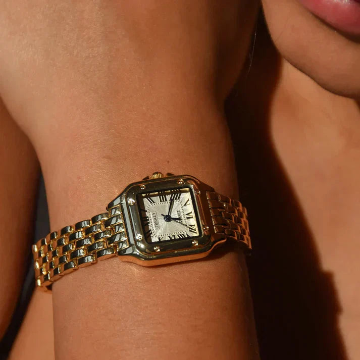 Olivia | Luxe Fyrkantigt Armbandsur