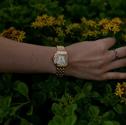 Olivia | Luxe Fyrkantigt Armbandsur