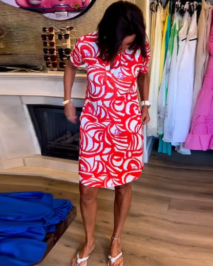 Norah™️ | Somrig elegans i en lekfull klänning