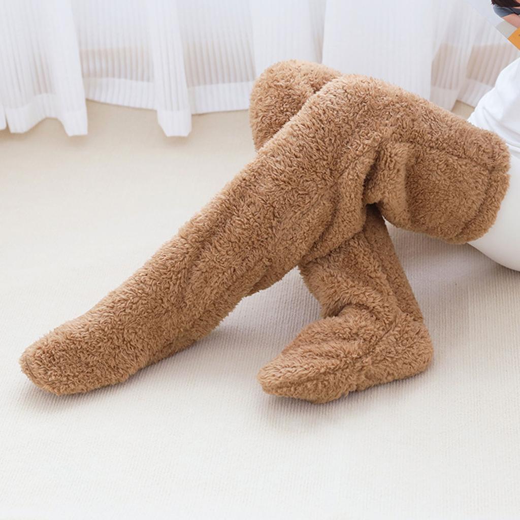 Lily | Cozy Fuzzy Strumpor