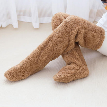 Lily | Cozy Fuzzy Strumpor